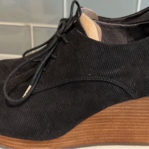 Brand new black booties with heels